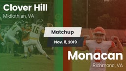 Matchup: Clover Hill High vs. Monacan  2019
