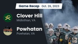 Recap: Clover Hill  vs. Powhatan  2023