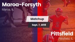 Matchup: Maroa-Forsyth vs. Pittsfield  2018