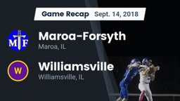 Recap: Maroa-Forsyth  vs. Williamsville  2018