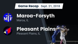 Recap: Maroa-Forsyth  vs. Pleasant Plains  2018