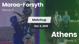 Matchup: Maroa-Forsyth vs. Athens  2018