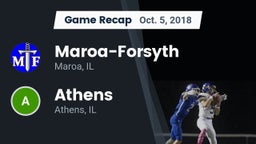 Recap: Maroa-Forsyth  vs. Athens  2018
