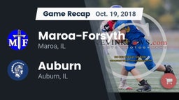 Recap: Maroa-Forsyth  vs. Auburn  2018