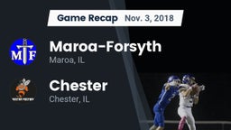 Recap: Maroa-Forsyth  vs. Chester  2018