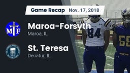 Recap: Maroa-Forsyth  vs. St. Teresa  2018