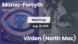Matchup: Maroa-Forsyth vs. Virden (North Mac) 2019