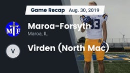 Recap: Maroa-Forsyth  vs. Virden (North Mac) 2019