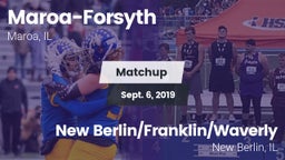 Matchup: Maroa-Forsyth vs. New Berlin/Franklin/Waverly  2019