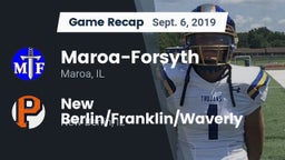 Recap: Maroa-Forsyth  vs. New Berlin/Franklin/Waverly  2019