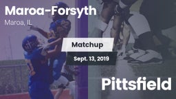 Matchup: Maroa-Forsyth vs. Pittsfield 2019