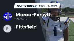 Recap: Maroa-Forsyth  vs. Pittsfield 2019