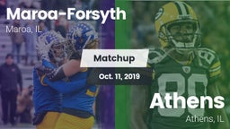 Matchup: Maroa-Forsyth vs. Athens  2019