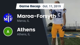 Recap: Maroa-Forsyth  vs. Athens  2019