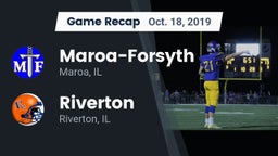 Recap: Maroa-Forsyth  vs. Riverton  2019