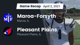 Recap: Maroa-Forsyth  vs. Pleasant Plains  2021