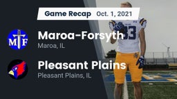 Recap: Maroa-Forsyth  vs. Pleasant Plains  2021