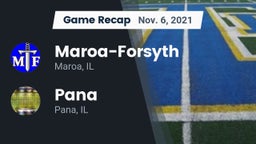 Recap: Maroa-Forsyth  vs. Pana  2021