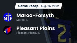 Recap: Maroa-Forsyth  vs. Pleasant Plains  2022
