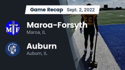 Recap: Maroa-Forsyth  vs. Auburn  2022