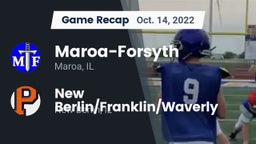 Recap: Maroa-Forsyth  vs. New Berlin/Franklin/Waverly  2022