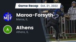Recap: Maroa-Forsyth  vs. Athens  2022