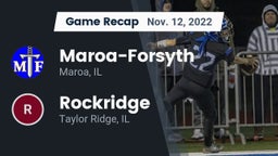 Recap: Maroa-Forsyth  vs. Rockridge  2022