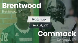 Matchup: Brentwood High vs. Commack  2017