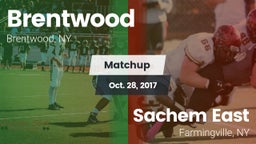 Matchup: Brentwood High vs. Sachem East  2017