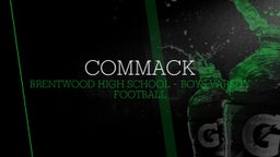 Brentwood football highlights Commack