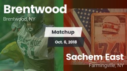 Matchup: Brentwood High vs. Sachem East  2018