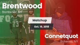 Matchup: Brentwood High vs. Connetquot  2018