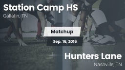 Matchup: Station Camp High vs. Hunters Lane  2016