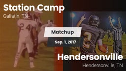 Matchup: Station Camp vs. Hendersonville  2017
