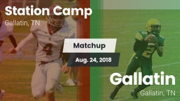 Matchup: Station Camp vs. Gallatin  2018