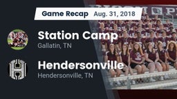 Recap: Station Camp vs. Hendersonville  2018