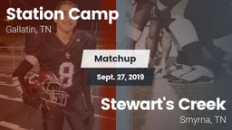 Matchup: Station Camp vs. Stewart's Creek  2019