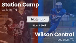 Matchup: Station Camp vs. Wilson Central  2019
