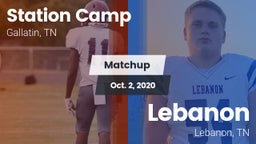 Matchup: Station Camp vs. Lebanon  2020
