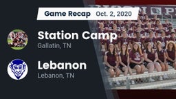 Recap: Station Camp vs. Lebanon  2020