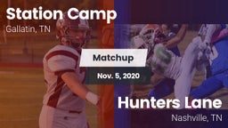 Matchup: Station Camp vs. Hunters Lane  2020
