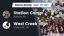 Recap: Station Camp  vs. West Creek High 2021