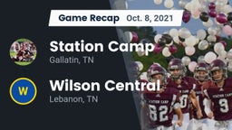 Recap: Station Camp  vs. Wilson Central  2021
