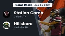 Recap: Station Camp  vs. Hillsboro  2022