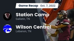 Recap: Station Camp  vs. Wilson Central  2022