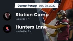 Recap: Station Camp  vs. Hunters Lane  2022