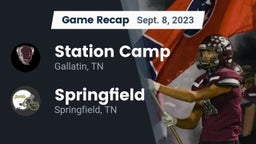Recap: Station Camp  vs. Springfield  2023