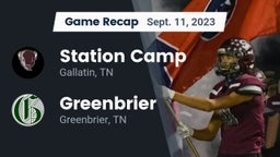 Recap: Station Camp  vs. Greenbrier  2023