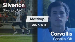 Matchup: Silverton High vs. Corvallis  2016