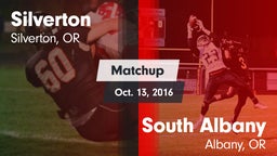 Matchup: Silverton High vs. South Albany  2016